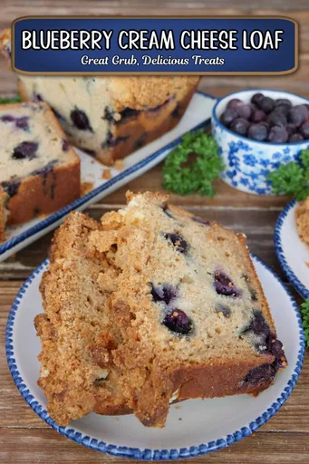 Blueberry Cream Cheese Loaf