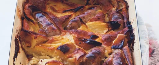 Mustard toad in the hole