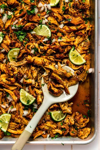 Carnitas de pollo