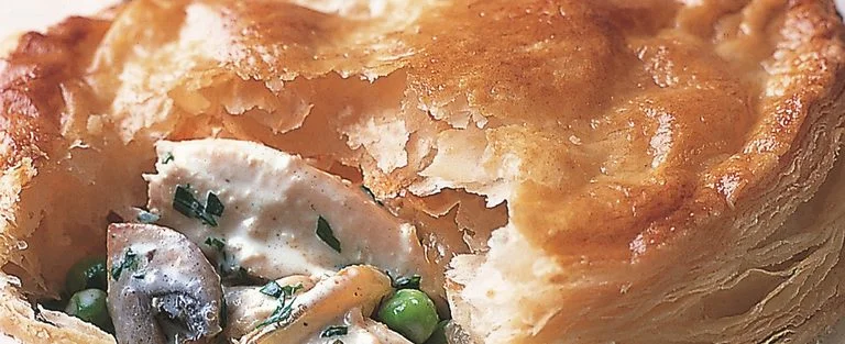 Quick chicken pie