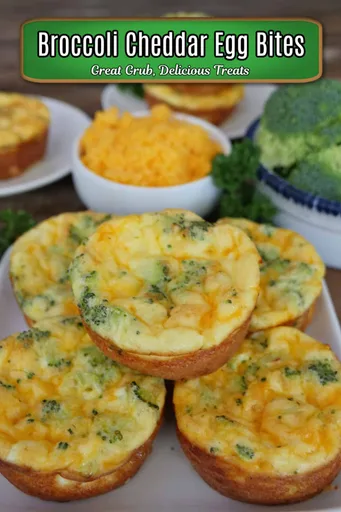 Broccoli Cheddar Egg Bites
