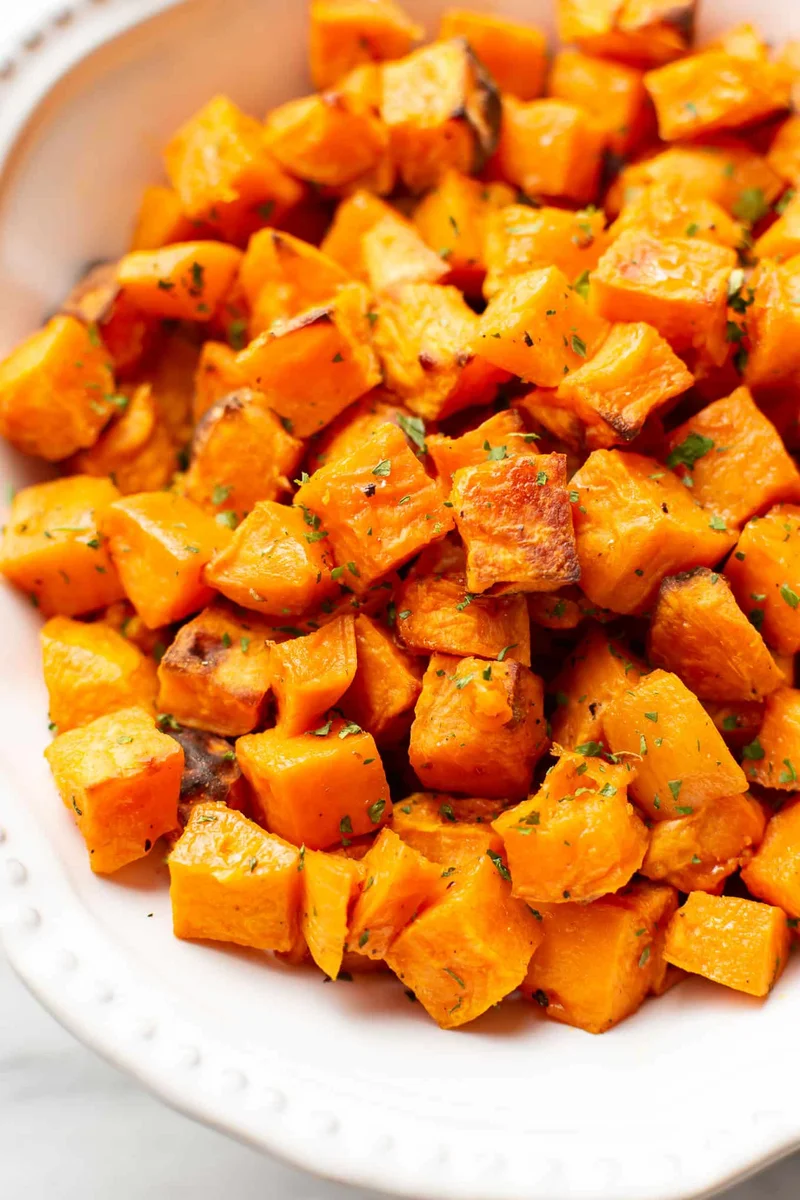 Easy Roasted Sweet Potatoes