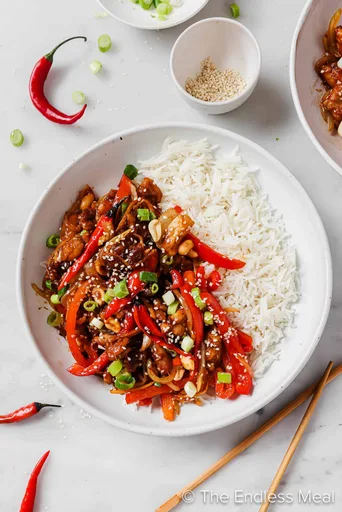 Spicy Kung Pao Chicken Recipe