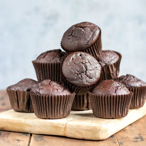Chocolate Beet Muffins