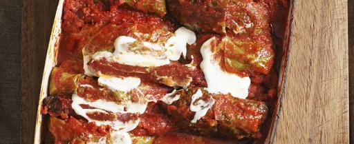 Stuffed cabbage leaves