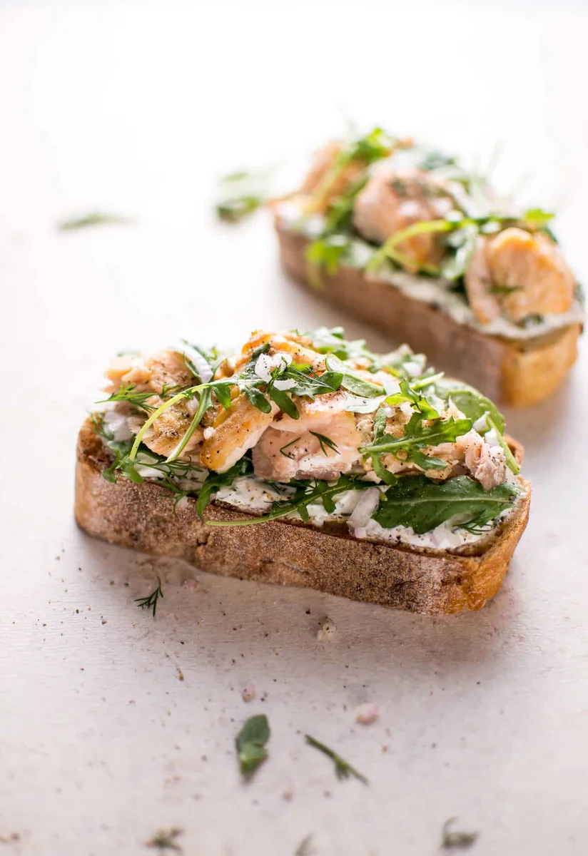 Salmon Tartine