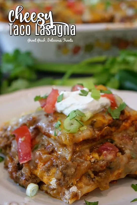 Cheesy Taco Lasagna