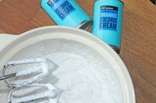 Glaseado de Crema de Coco