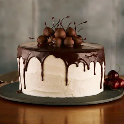 Chocolate Cherry Layer Cake