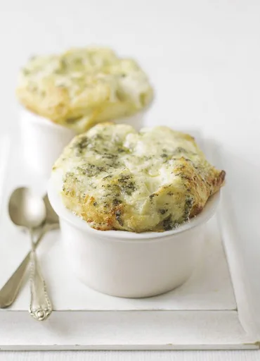 Goat Cheese Soufflé