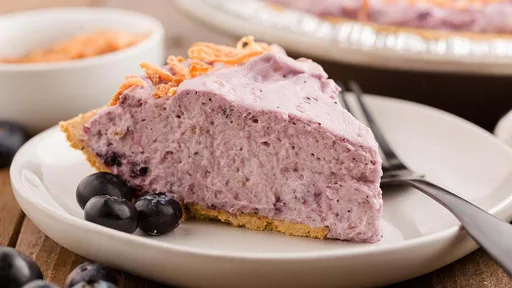 Blueberry Cream Pie