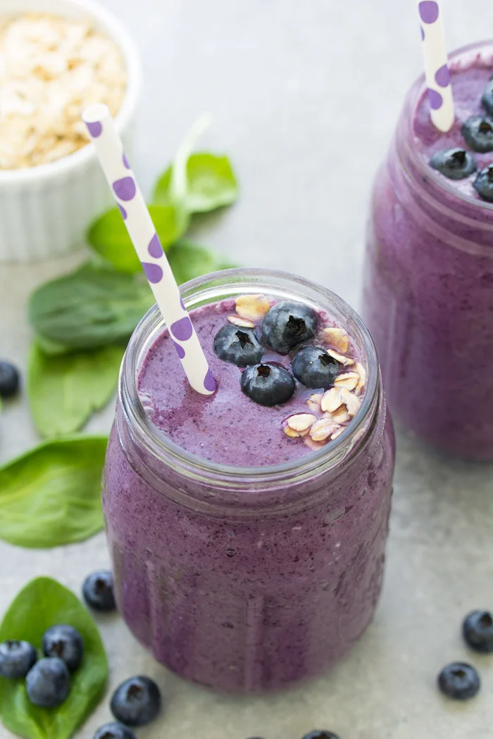 Blueberry Spinach Smoothie