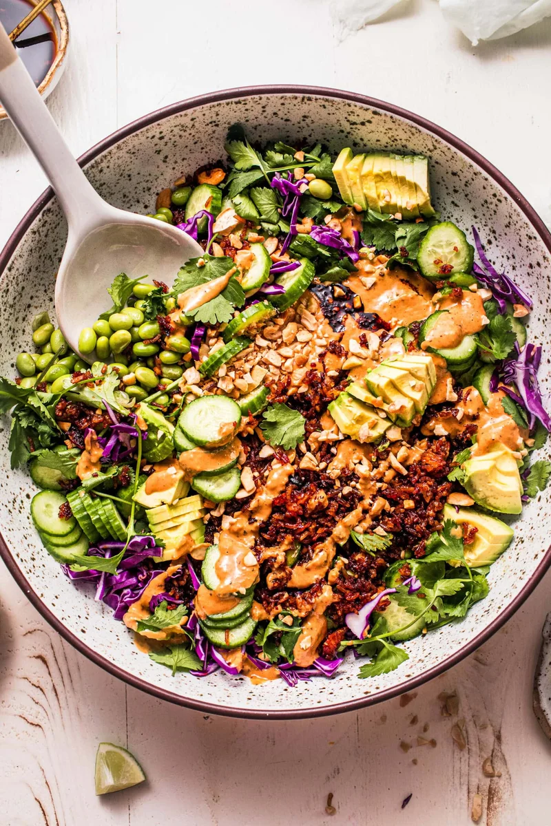 Crispy Rice Salad