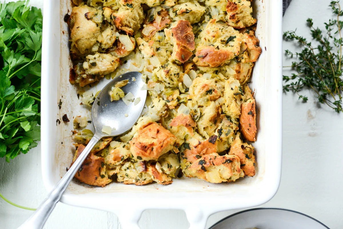Simple Herb Sourdough Dressing
