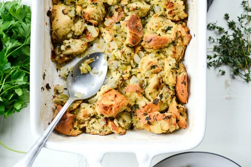 Simple Herb Sourdough Dressing
