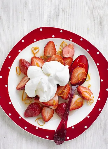 Fresas Romanoff