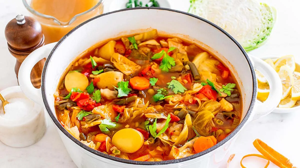 Cabbage Vegetable Soup