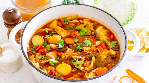 Cabbage Vegetable Soup