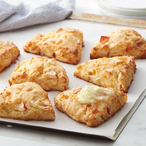 Apple Co-Jack Scones