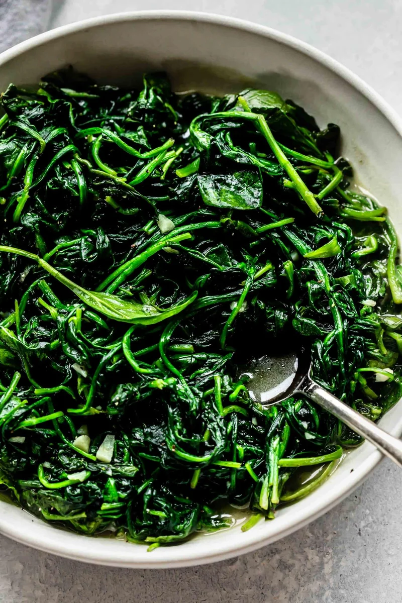Sauteed Spinach with Garlic