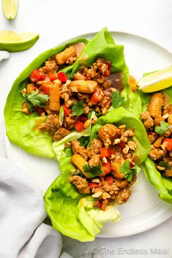 Thai Lettuce Wraps Recipe