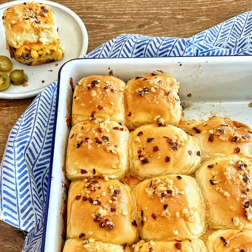 Cheesy Roast Beef Party Sandwiches
