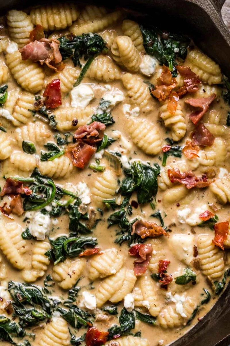 Gnocchi with Blue Cheese Sauce