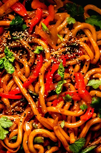 Fideos con gochujang