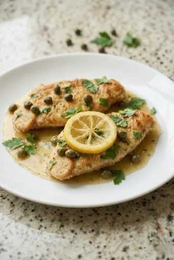 Pollo Piccata al limón