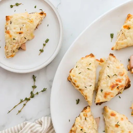 Mini sándwiches Croque Monsieur