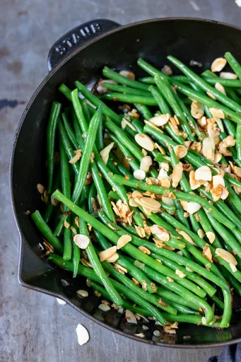 Green Beans Almondine