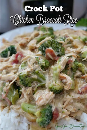 Crock Pot Chicken Broccoli Rice