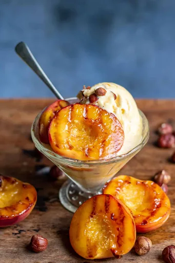 Grilled Nectarines