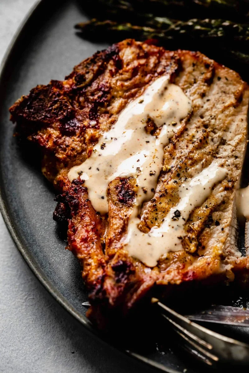 White BBQ Sauce for Grilled Pork Chops