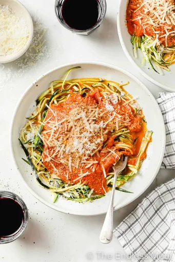 Zucchini Spaghetti Recipe