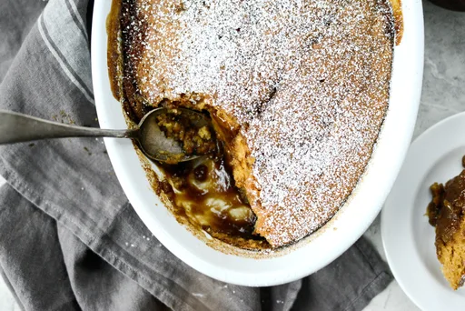 Pumpkin Pudding Cake