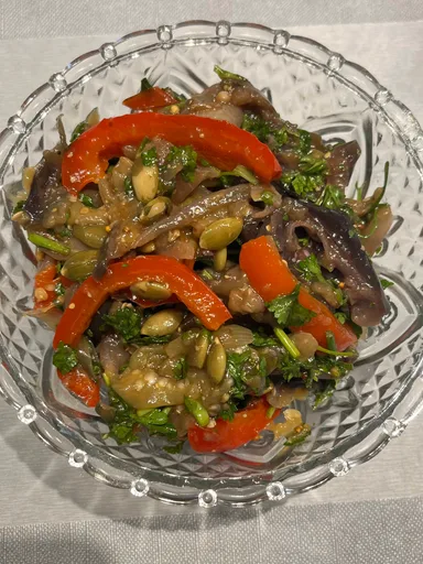 Ensalada de pimientos fritos