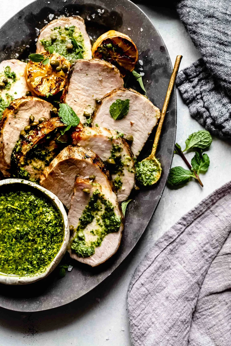 Pork Tenderloin with Chimichurri