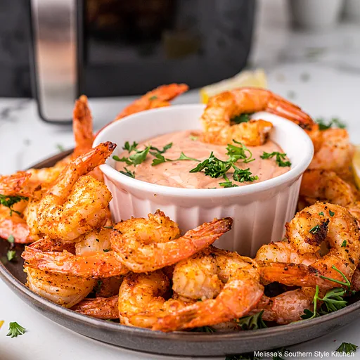 Crevettes à la friteuse à air
