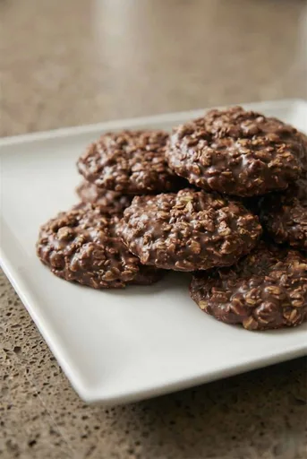 No-Bake Chocolate Oatmeal Cookies