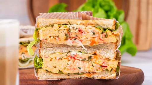 Sándwich de cangrejo