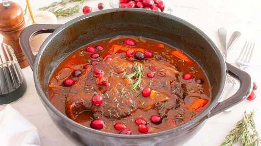 Christmas Cranberry Balsamic Roast