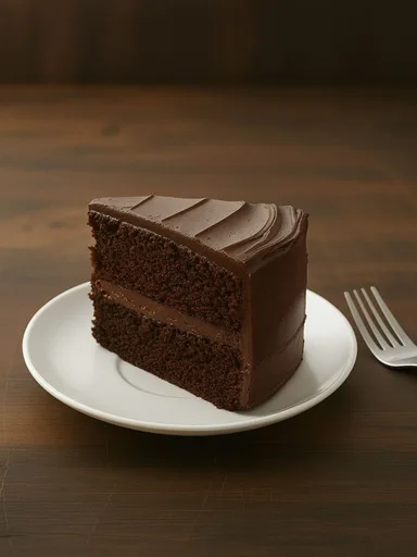 Pastel de chocolate en un bol