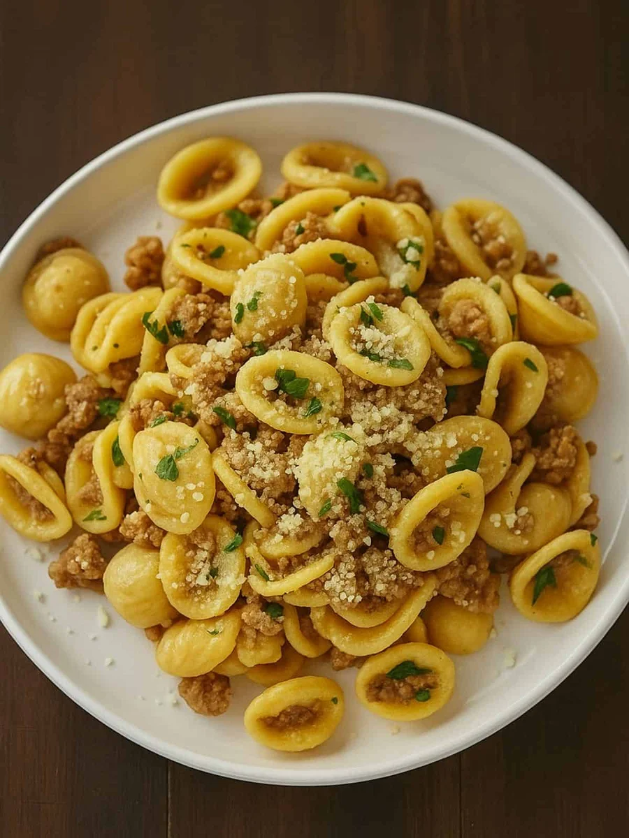 One-Pan Orecchiette Pasta