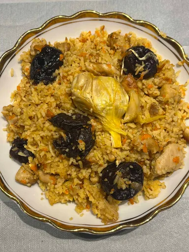 Arroz Pilaf con Pollo en una Olla