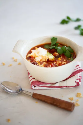 Chili de Tres Frijoles