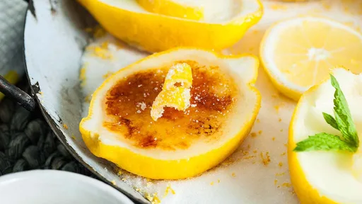 Lemon Posset Brûlée