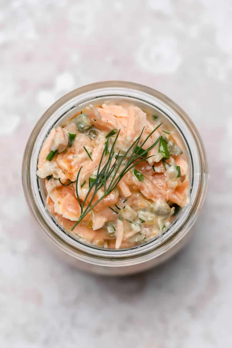 Melt-In-Your-Mouth, Buttery Salmon Rillettes
