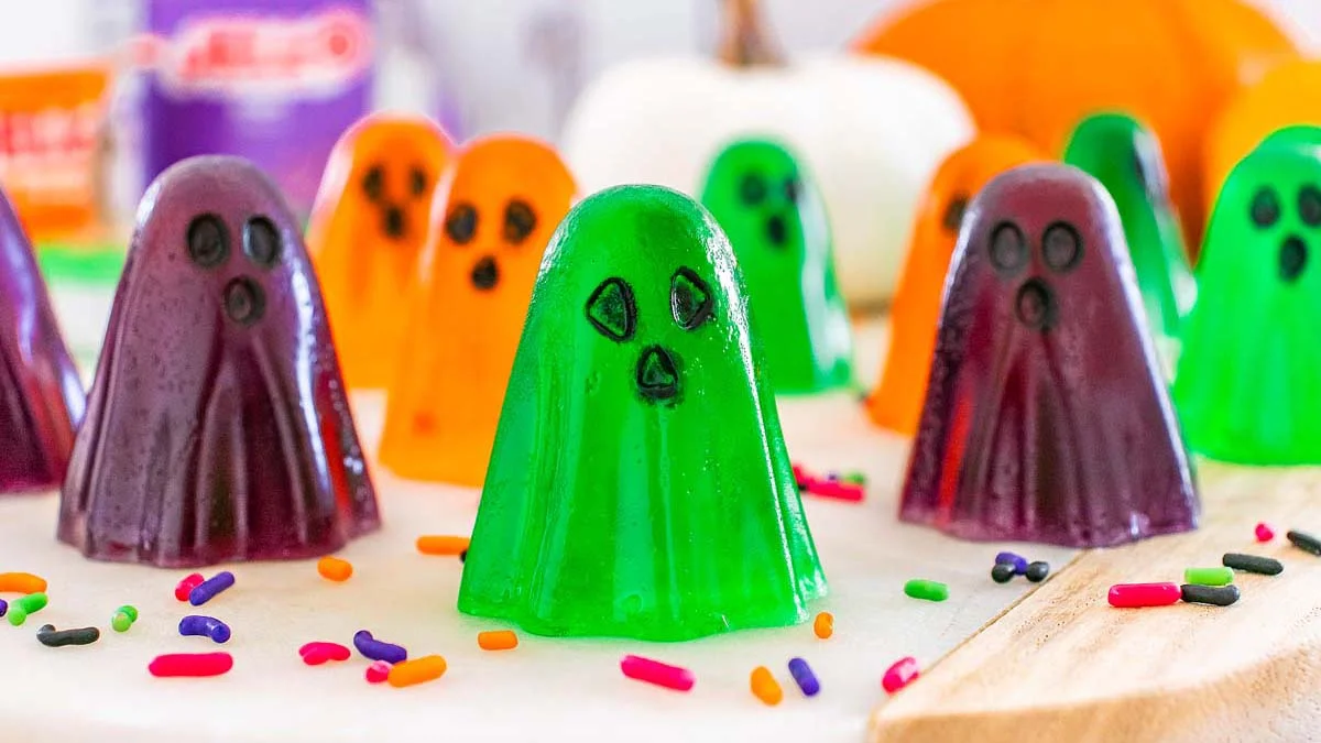 Ghost Jello Shots