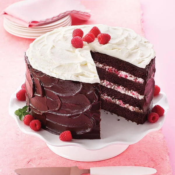 Chocolate Raspberry Torte